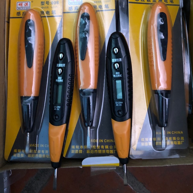 ✨ Bút thử điện có màn hình led