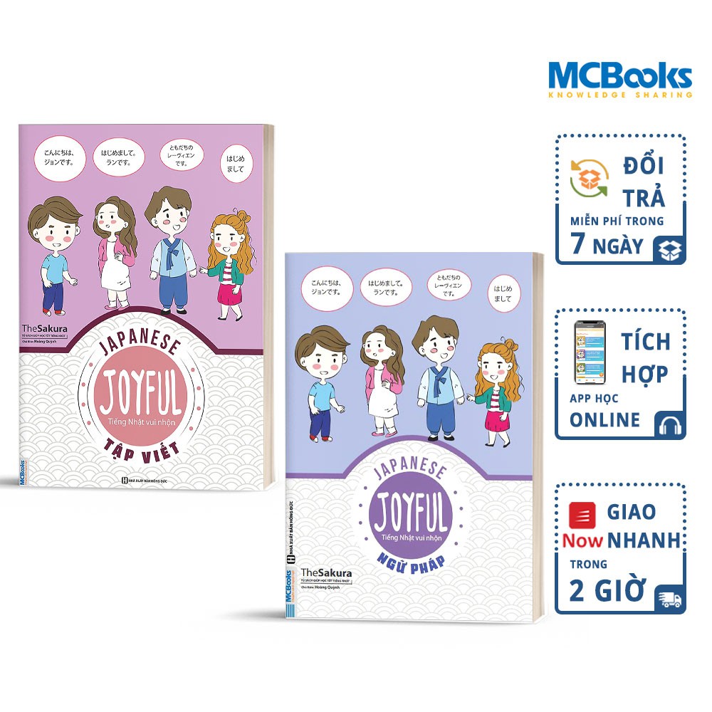 Sách Combo Joyful Japanese Vui Học Tiếng Nhật