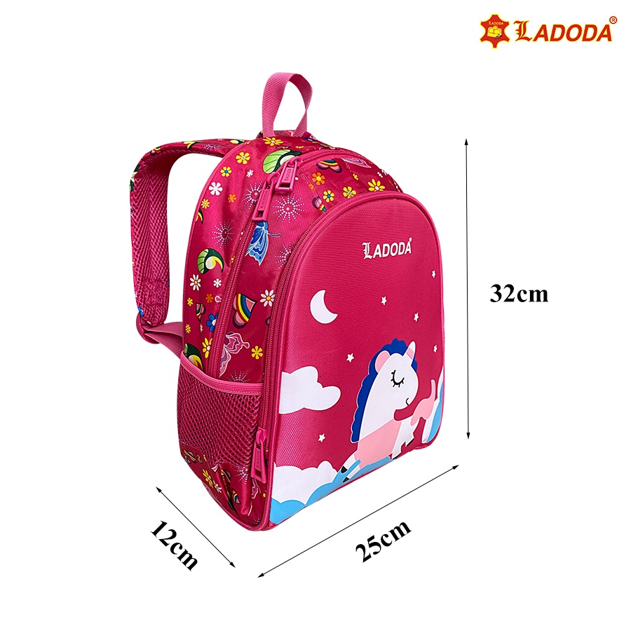 Balo cho bé trai bé gái mầm non, balo đi học mẫu giáo thương hiệu Ladoda BL73