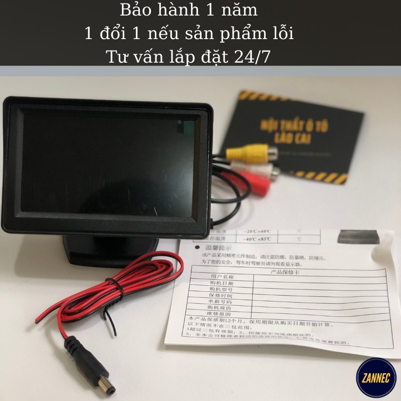 Màn hình camera lùi 4.3 inch cho xe tải, xe con.  Bảo hành 1 năm, tư vấn lắp đặt 24/7. Nội thất ô tô Lào Cai. | BigBuy360 - bigbuy360.vn