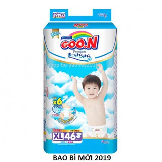 Tã Dán Goon Slim XL46 (12 - 20kg) Cắt Tem