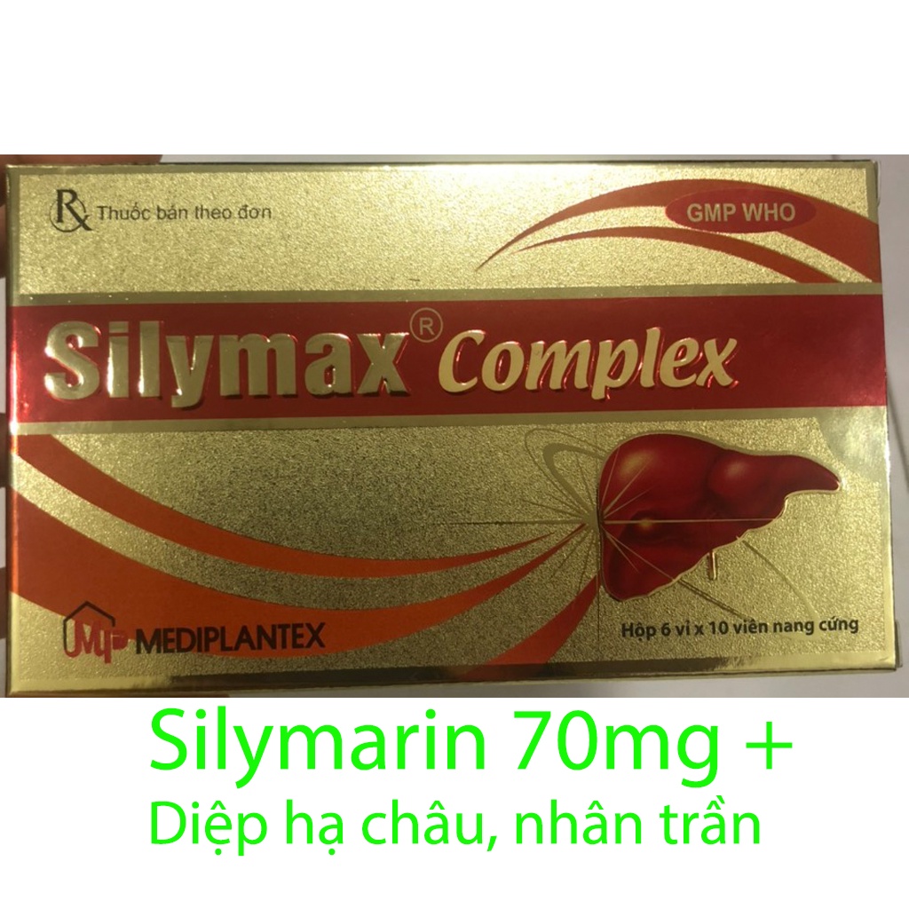 Giải độc gan Silymax Complex , Silymax F, mát gan, bổ gan