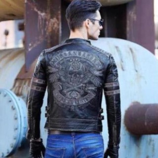 Áo da urban baron nhập USA