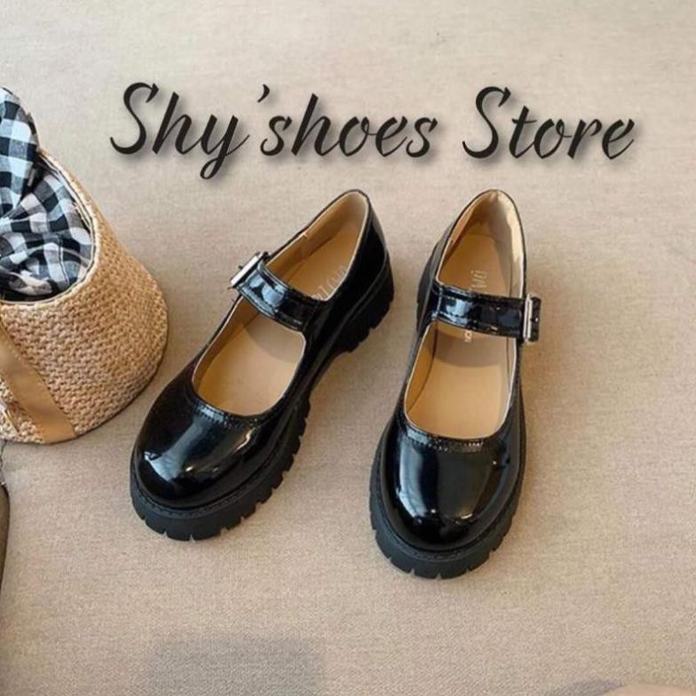 (Có Sẵn) Giày Lolita Mary Jane phong cách oxford cá tính đế cao 5cm -h91 | BigBuy360 - bigbuy360.vn