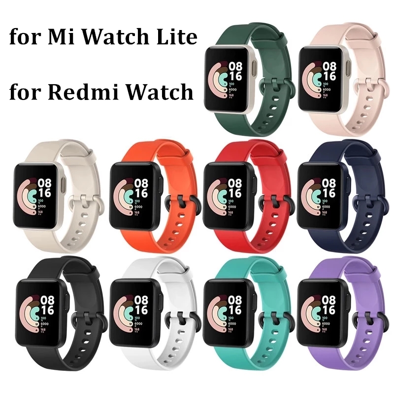 Dây Đeo Thể Thao Bằng Silicone Cho Đồng Hồ Thông Minh Xiaomi Mi watch Lite