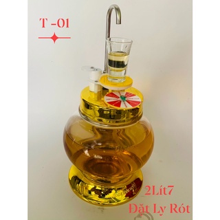 MÁY RÓT RƯỢU TỰ ĐỘNG - ĐẶT LY TỰ RÓT