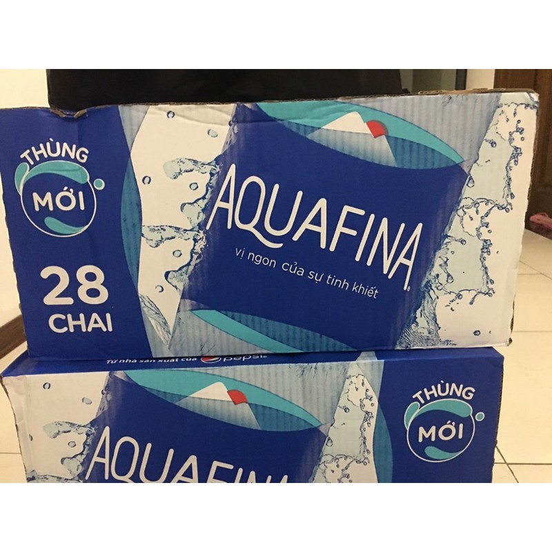 nước uống tinh khiết aquafina 500 ml thùng 28 chai