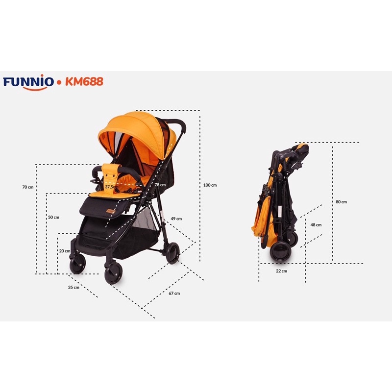 Xe đẩy FUNNIO KM688