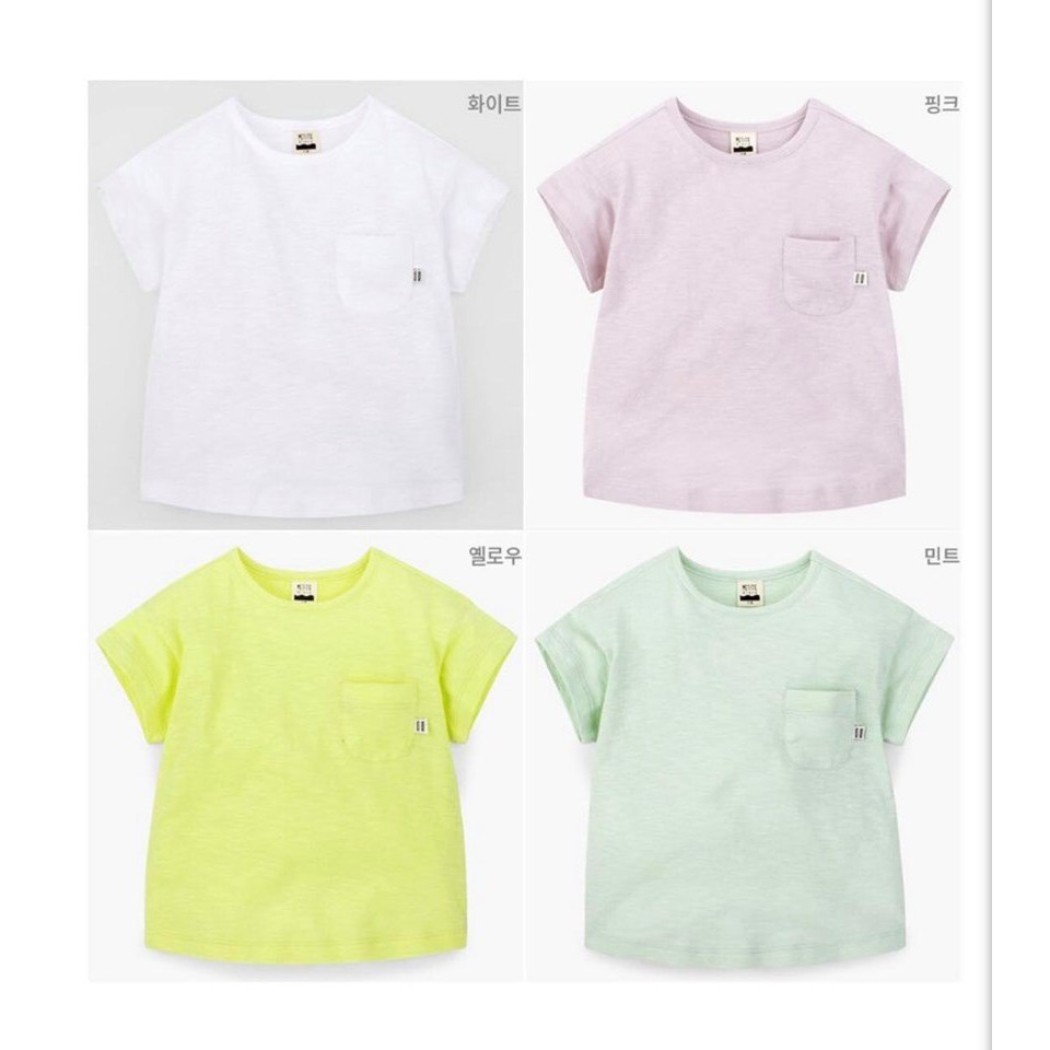 Áo phông cotton xước cho bé ❤️ Pe-tite Mieux xuất Hàn ❤️HA0330 (3 màu)