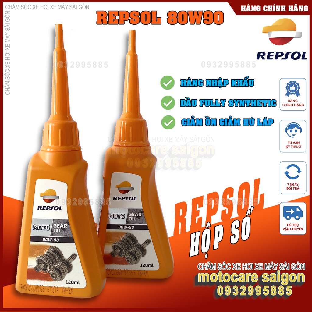 Nhớt LÁP (Hộp số) REPSOL Moto Matric Gear Oil / Dung tích 120ml