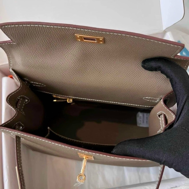 Túi xách tay kelly da thật cao cấp