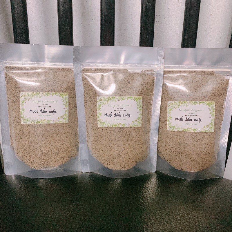 Muối tắm cà phê tẩy tế bào chết