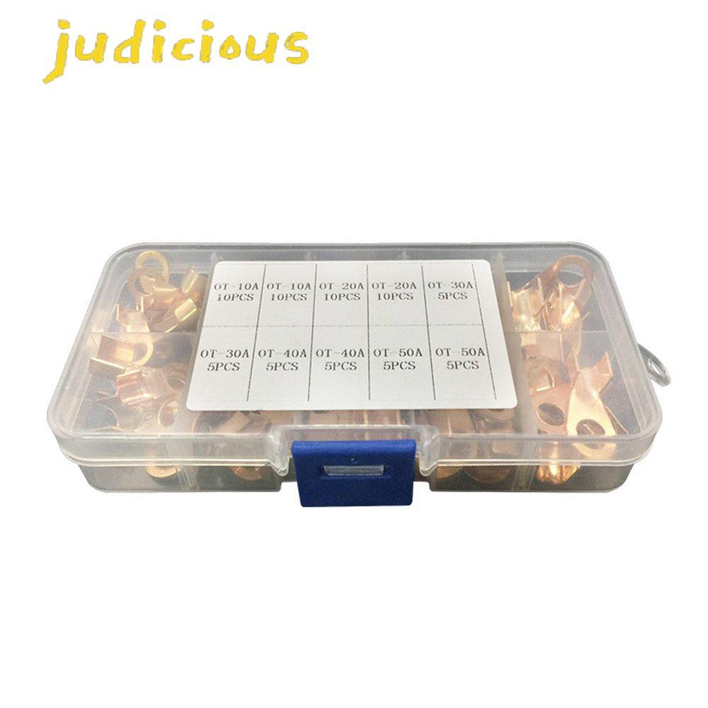 Set 70 Đầu Nối Dây Cáp Bằng Đồng Ot-10A 20a 30a 40a 100a | BigBuy360 - bigbuy360.vn