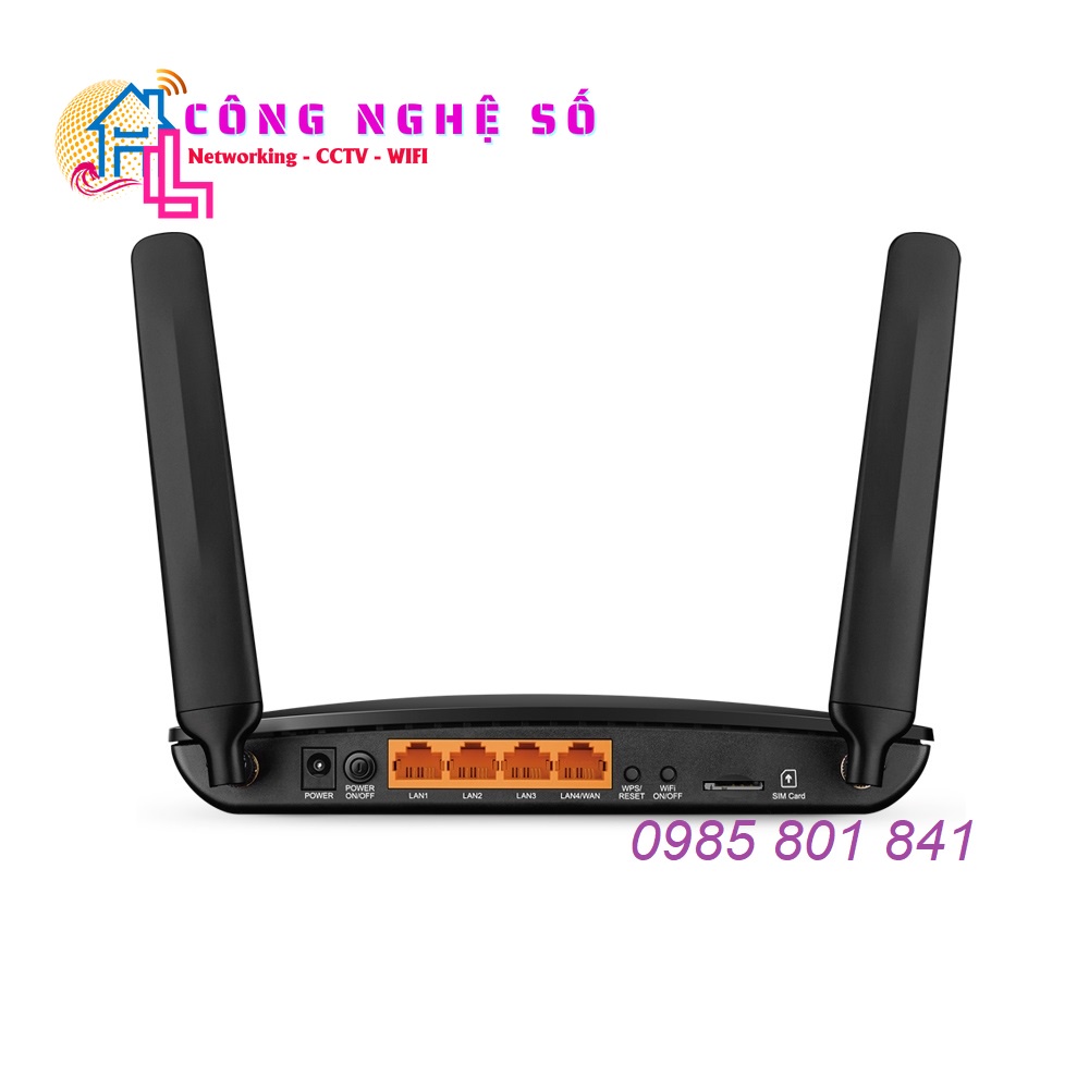 Bộ phát wifi 4G TP-Link Archer MR400 LTE AC1200 băng tần kép