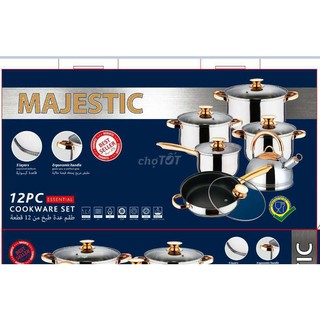 Bộ nồi đức- bộ nồi majestic 12 chi tiết