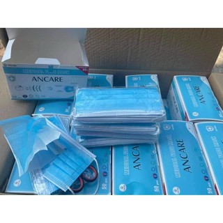 Khẩu Trang Y Tế 4 Lớp giấy Kháng Khuẩn Ancare hàng chuẩn xuất khẩu