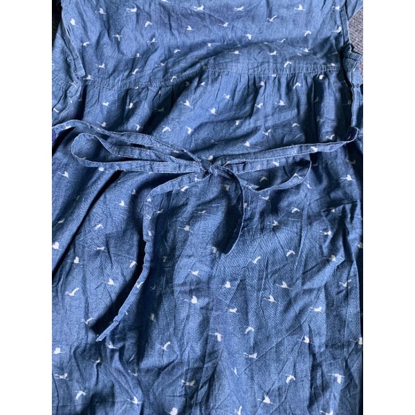 Thanh lý đầm bầu vải jean hoa cho mom