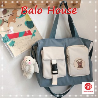Túi vải thời trang dễ thương - BALO HOUSE TC212