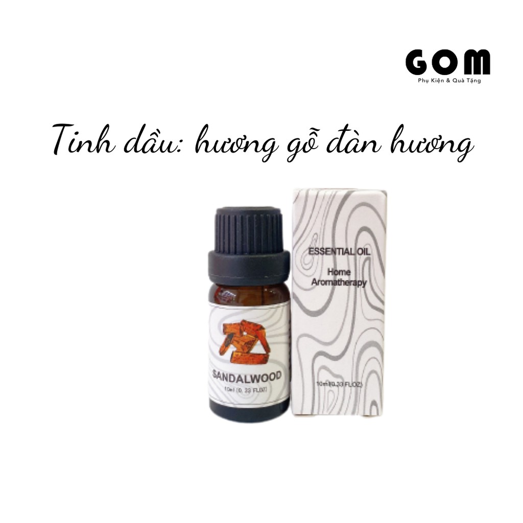 Tinh dầu thơm 10ml hương trái cây/ cây cỏ, chiết xuất từ thiên nhiên