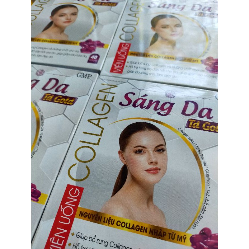 VIÊN UỐNG COLLAGEN SÁNG DA Td Gold.