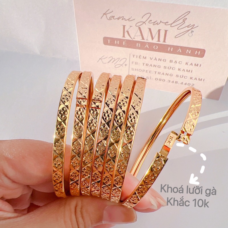 Ximen khoá lưỡi gà chạm khắc ký hiệu vòng tuần siêu bền giống 99%