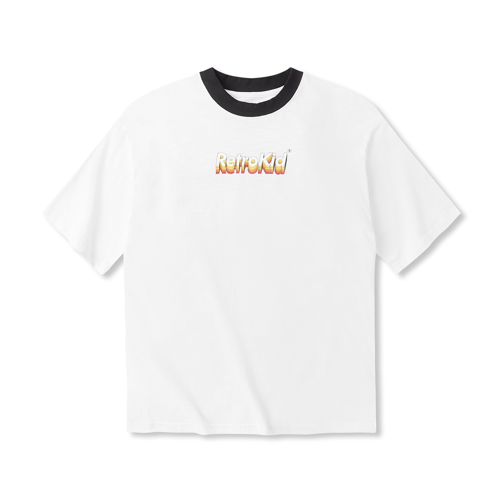 80s RETRO FUTURISM TEES - WHITE