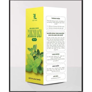 Dầu húng chanh minion 30ml