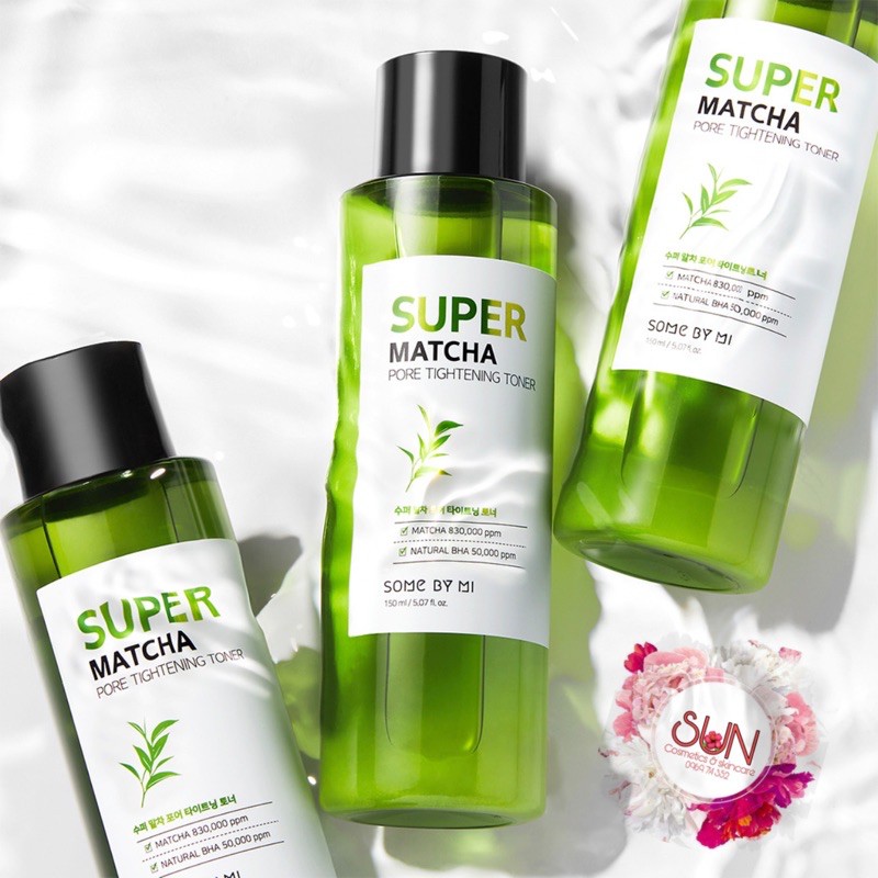 Nước hoa hồng Super Matcha Pore Tightening Toner 150ml