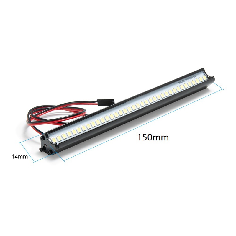 Thanh Đèn LED 36 Bóng 150MM Cho Axial SCX10 90046 Traxxas TRX4 Slash Rustler 1/8 1/10
