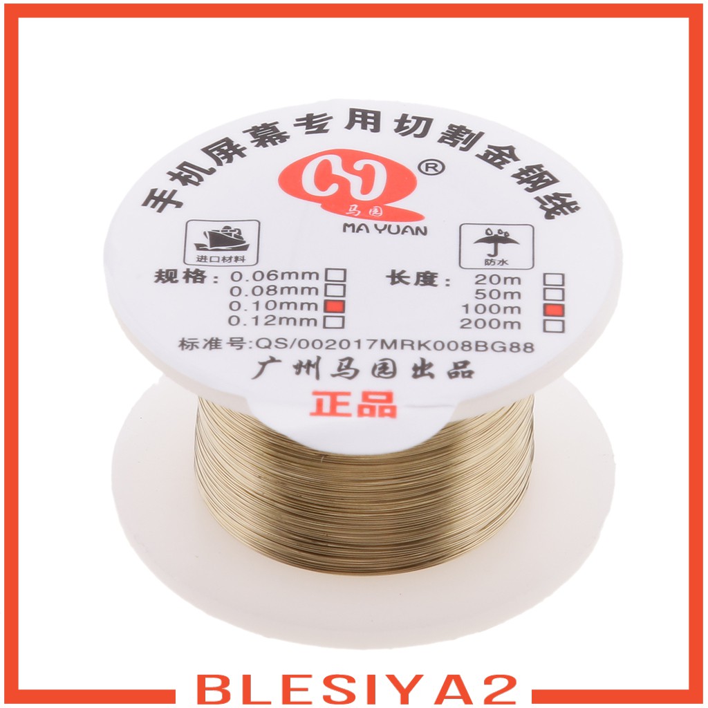 [Bresiya2] Dây Cắt Kính Màn Hình LCD Bằng Hợp Kim Cứng Màu Vàng Có Độ Cứng Cao