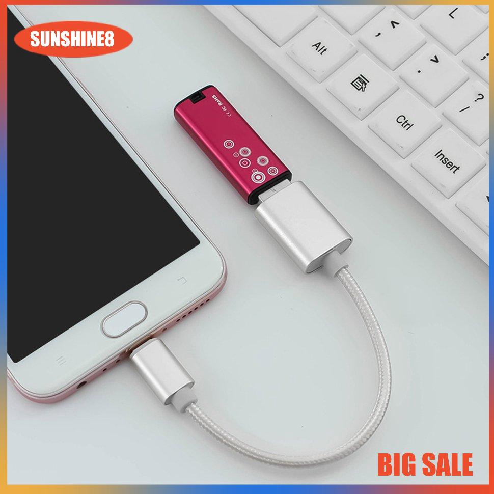 Dây Cáp Otg Micro-Usb Type-C Cho Máy Tính