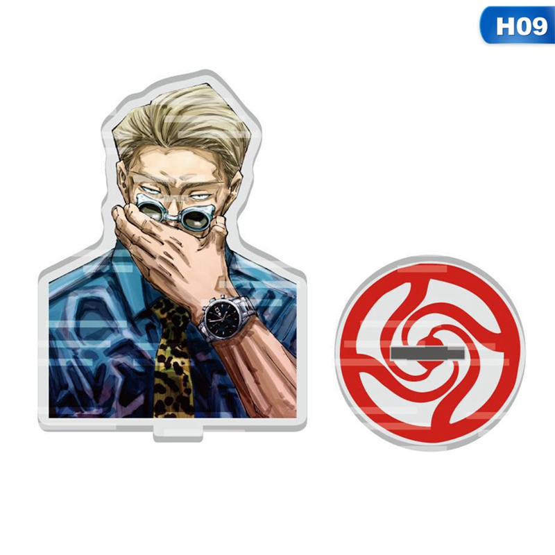 Thẻ cắm có giá đỡ hình nhân vật anime Jujutsu Kaisen dùng trang trí