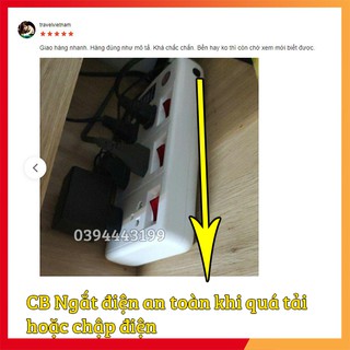 Ổ cắm kéo dài Lioa 6SS2.5-2