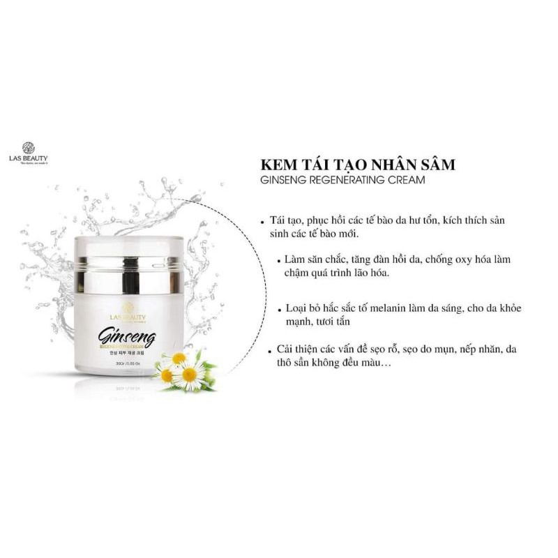KEM TÁI TẠO DA NHÂN SÂM LAS BEAUTY TỪ HÀN QUỐC | BigBuy360 - bigbuy360.vn