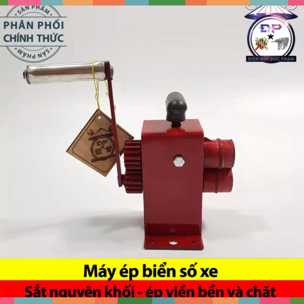 [ Dụng Cụ Số 1 ]. Ép Biển Số Ô Tô -Xe Máy