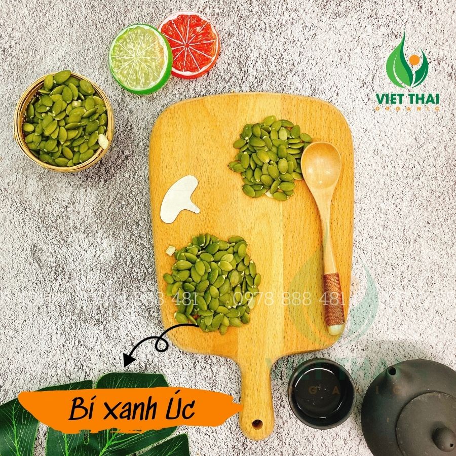 Hạt bí xanh Mourad's Úc ( 500Gr ) Hàng Chuẩn Nhất hạt béo giòn loại 1 siêu ngon