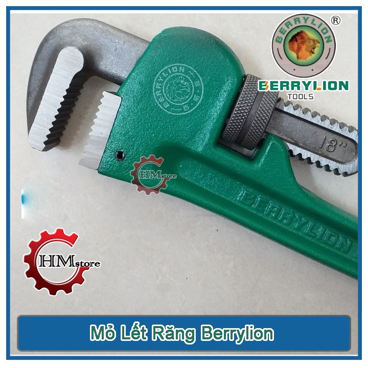 Mỏ lết răng vặn ống nước Berrylion nhiều cỡ