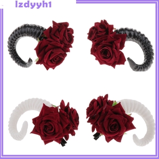 [Joydiy] JoyDIY Cosplay Headband Cừu Hy Lạp Faun Fancy Dress Up Black