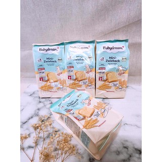 Bánh mì khô hữu cơ babydream 100g 7m+