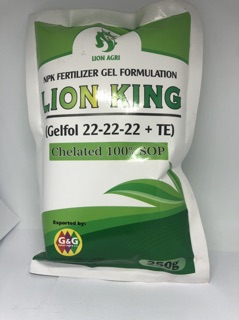 Phân bón lá Lion King ( Gelfol 22-22-22 + TE)