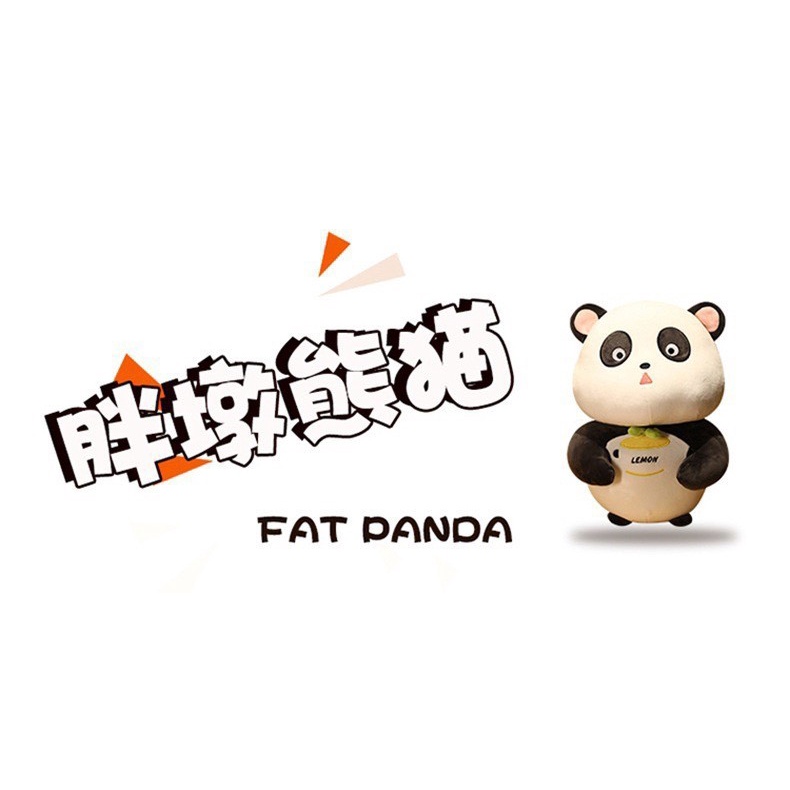 Gấu Trúc Nhồi Bông Cỡ Lớn Thiết Kế Dễ Thương