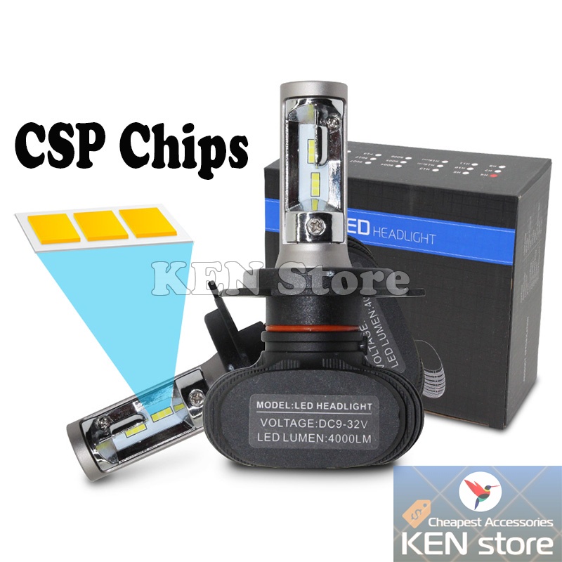 Bóng led H1 H3 H4 H7 H11 HB3 HB4... Chip CSP Samsung Infitary