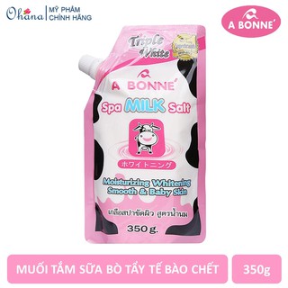 Muối Tắm Tẩy Tế Bào Chết A Bonne Spa Milk Salt 350g