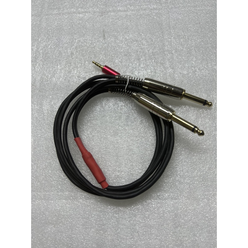 Dây livestream 2 đầu 6ly mono Liton (6.5mm) dài 1,8m cao cấp với dây Canare Japan Jack chân đồng kèm IC chống nhiễu