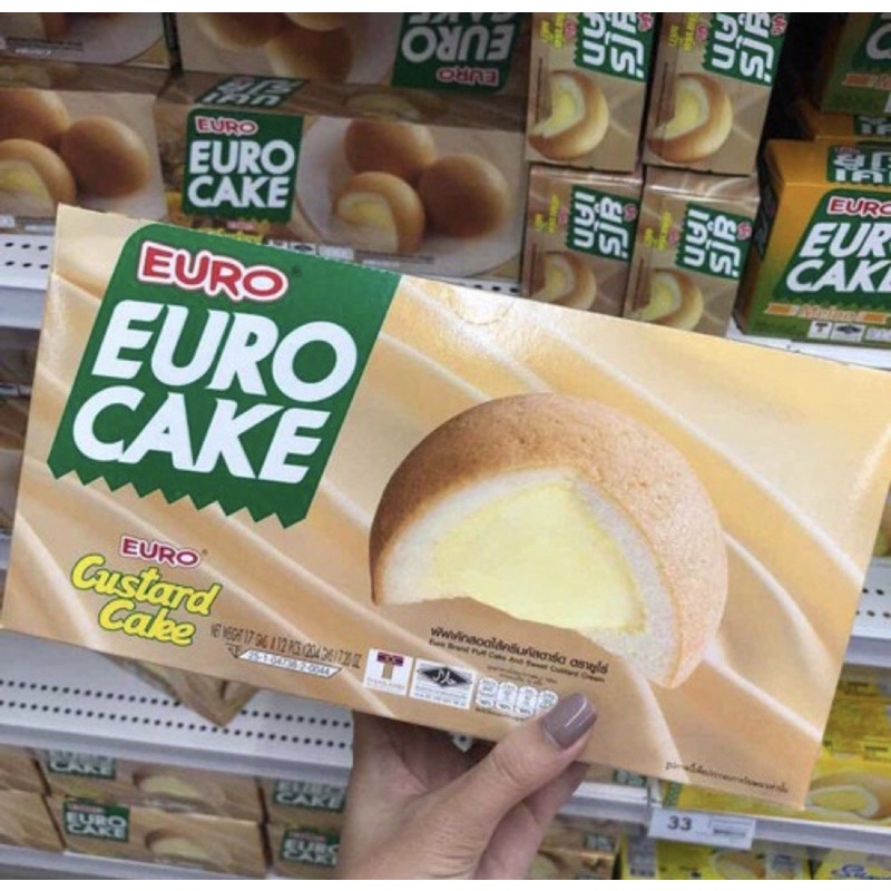 Bánh trứng Thái Lan EURO Cake Custard
