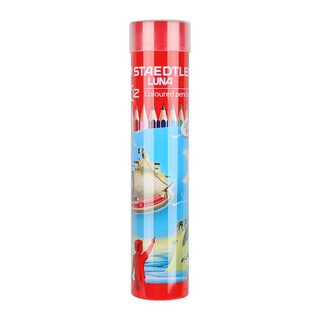 Chì mầu STAEDTLER đựng trong ống thiếc tròn 136 C12, C24
