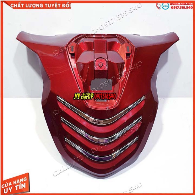 MẶT NẠ SH 2020 - Sh 2021 - SH 2022 KIỂU 3 SỌC XI HÀNG MOTORAART NHỰA ABS CAO CẤP