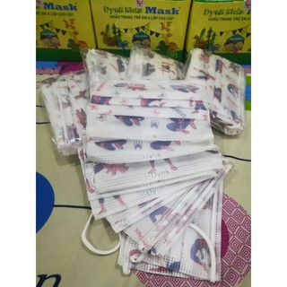 KHẨU TRANG BÉ Dynk kisd mask kháng khuẩn hộp /50 cái.