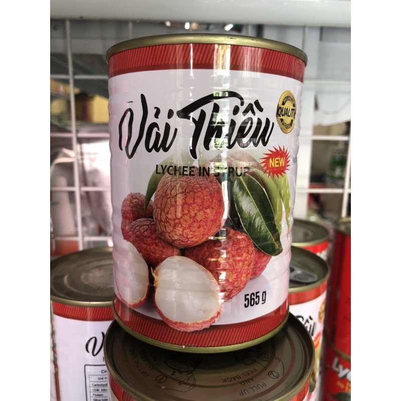 [Mã 156FMCGSALE hoàn 8% đơn 500K] Vải thiều ngâm nước đường hộp sơn trắng | BigBuy360 - bigbuy360.vn