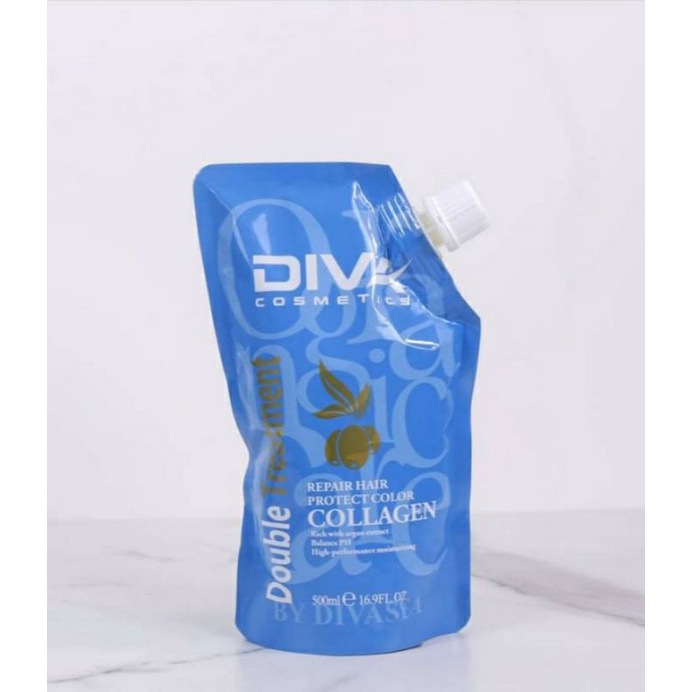 (chính hãng) HẤP DIVA PHỤC HỒI TÓC 500 ml túi